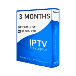 IPTV Abonnement 3 Maanden – 3 Verbindingen