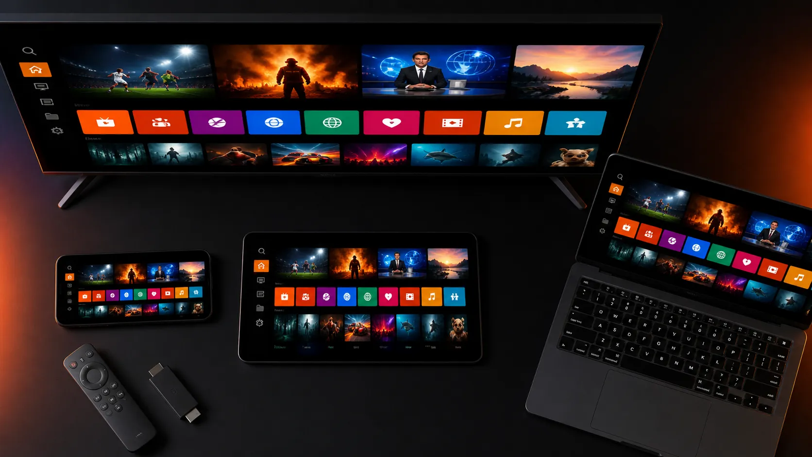 IPTV Nederland op alle apparaten smart TV 
firestick android iPhone