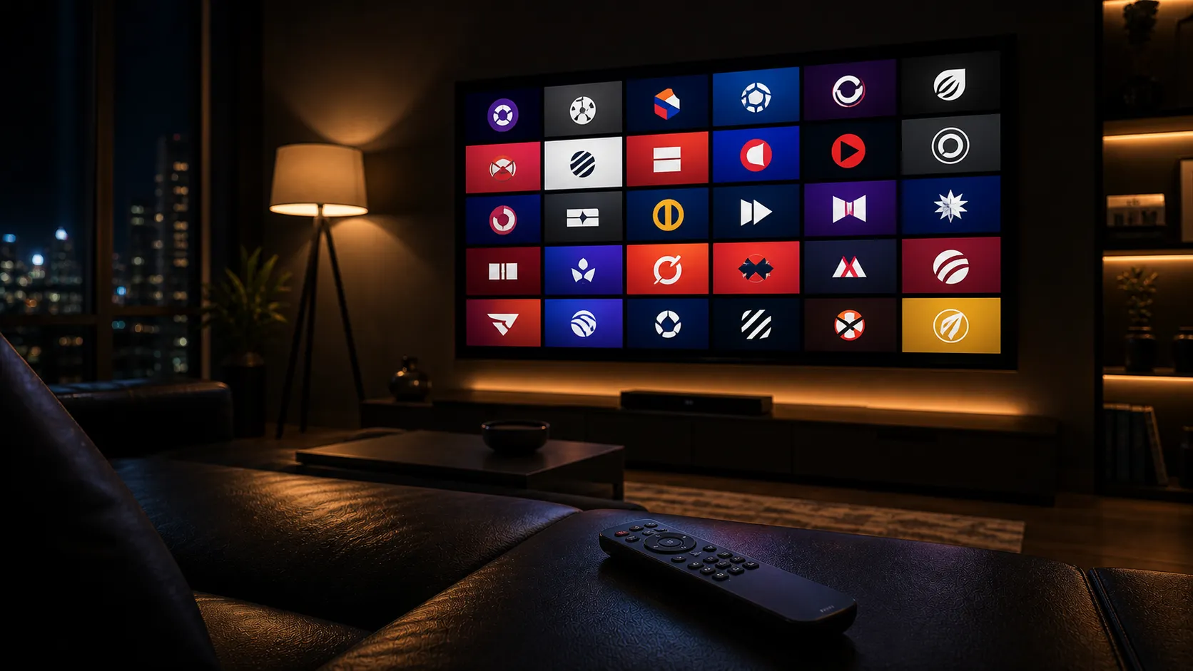 IPTV Nederland beste IPTV abonnement op smart TV in woonkamer